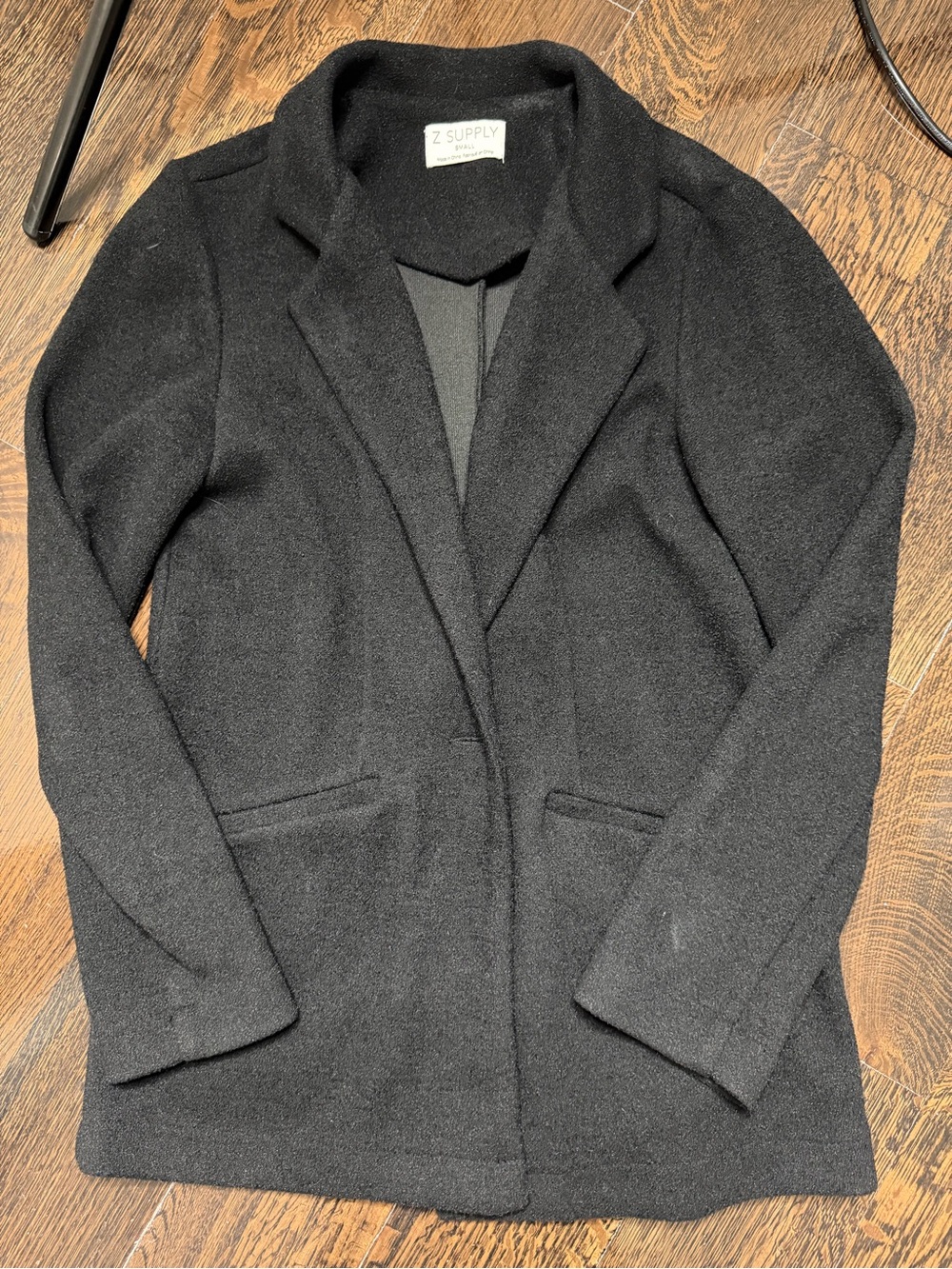 Z Supply Black Women's Casual Tailored Blazer